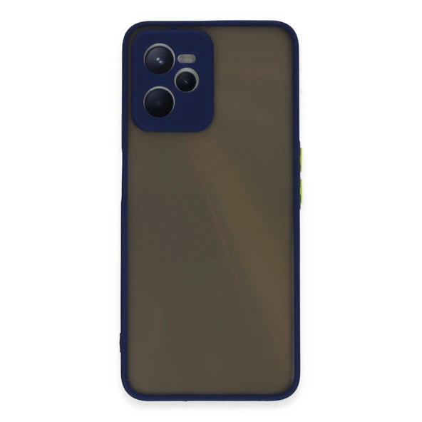 Realme C35 Kılıf Montreal Silikon Kapak - Lacivert ürün görseli 1