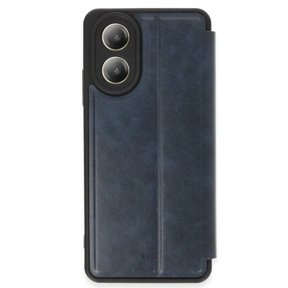 Oppo A38 Kılıf Flip Cover - Lacivert ürün görseli 1