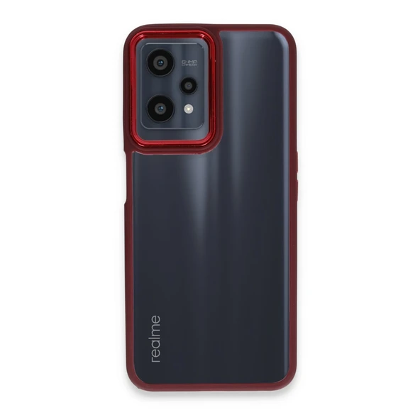 Realme 9 Pro 5g Kılıf Dora Kapak - Kırmızı ürün görseli 1