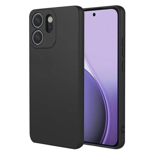 Oppo Reno 14f First Silikon - Siyah ürün görseli 1