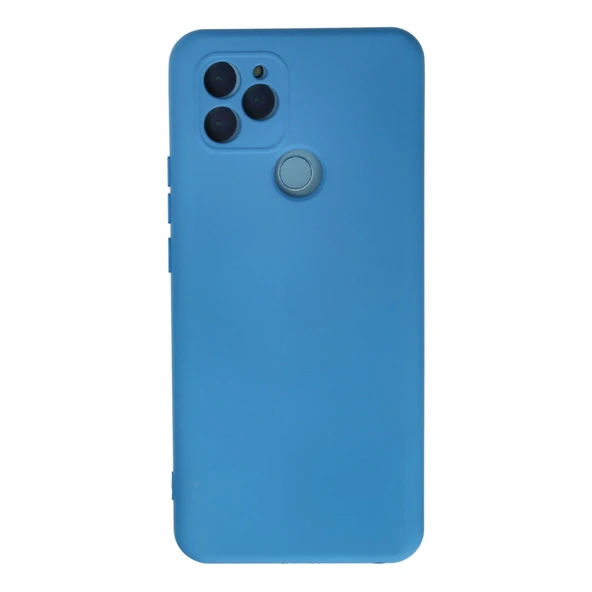 General Mobile Gm 21 Kılıf Nano İçi Kadife Silikon - Mavi ürün görseli 1