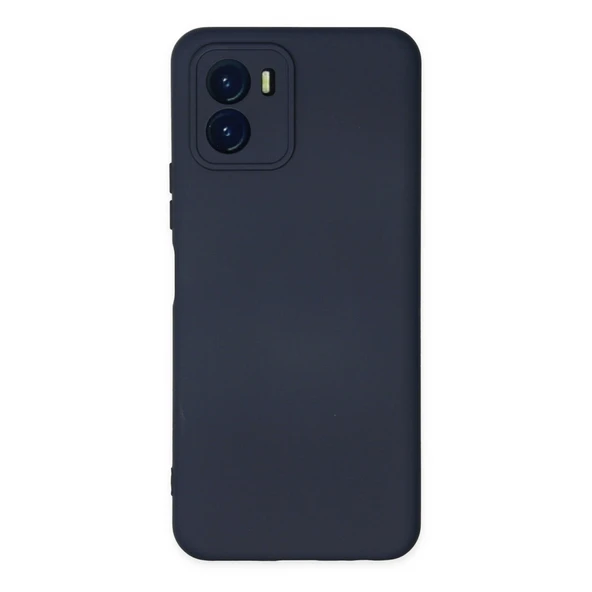 Vivo Y15s Kılıf Nano İçi Kadife Silikon - Lacivert ürün görseli 1