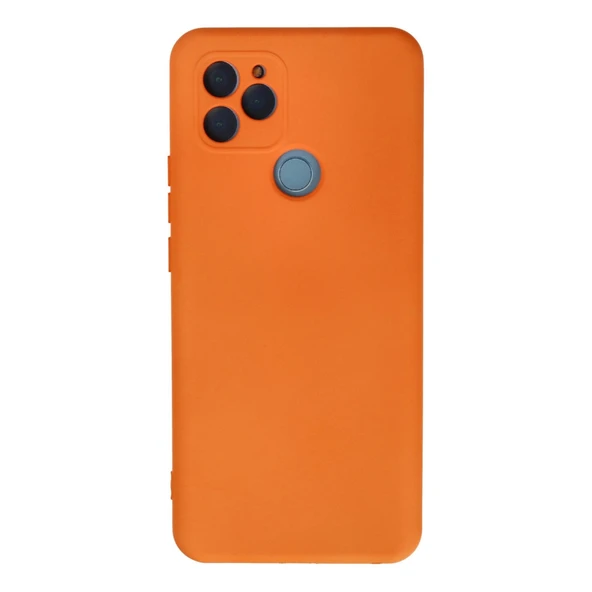 General Mobile Gm 21 Kılıf Nano İçi Kadife Silikon - Turuncu ürün görseli 1