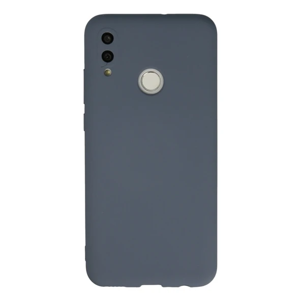 Huawei P Smart 2019 Kılıf Nano İçi Kadife Silikon - Gri ürün görseli 1