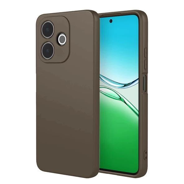 Oppo A5 Pro 4g First Silikon - Kahverengi ürün görseli 1