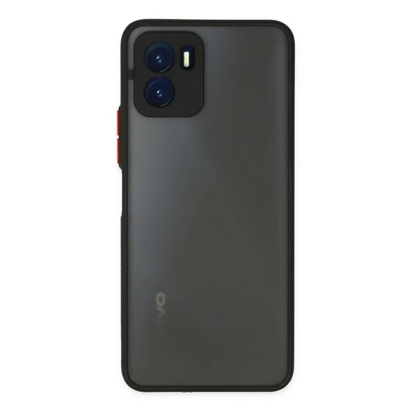 Vivo Y15s Kılıf Montreal Silikon Kapak - Siyah ürün görseli 1