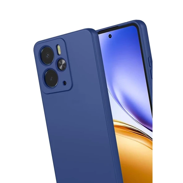 Oppo Reno 14 First Silikon - Lacivert - Resim 3