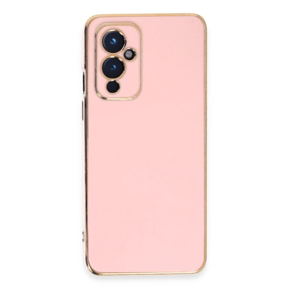 One Plus 9 Kılıf Volet Silikon - Pembe ürün görseli 1