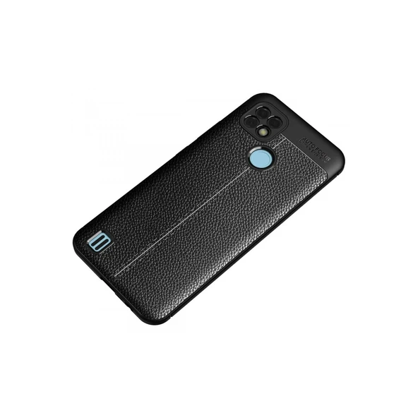 Realme C21 Kılıf Auto Focus Kapak - Siyah - Resim 2