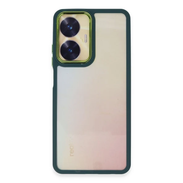 Realme C55 Kılıf Dora Kapak - Haki Yeşil ürün görseli 1