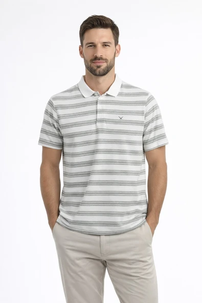 Cazador 44005 Erkek Haki Polo Yaka Tshirt ürün görseli 1