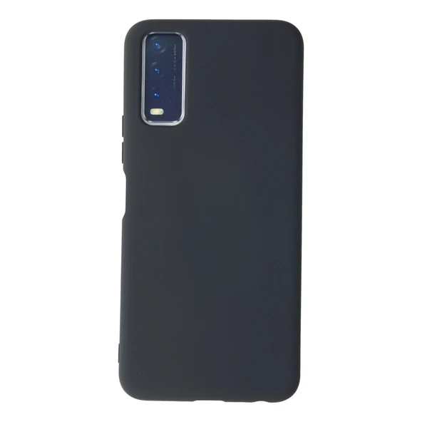 Vivo Y11s Kılıf Nano İçi Kadife Silikon - Gri ürün görseli 1
