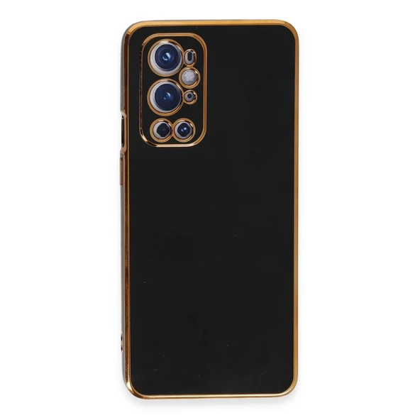 One Plus 9 Pro Kılıf Volet Silikon - Siyah ürün görseli 1