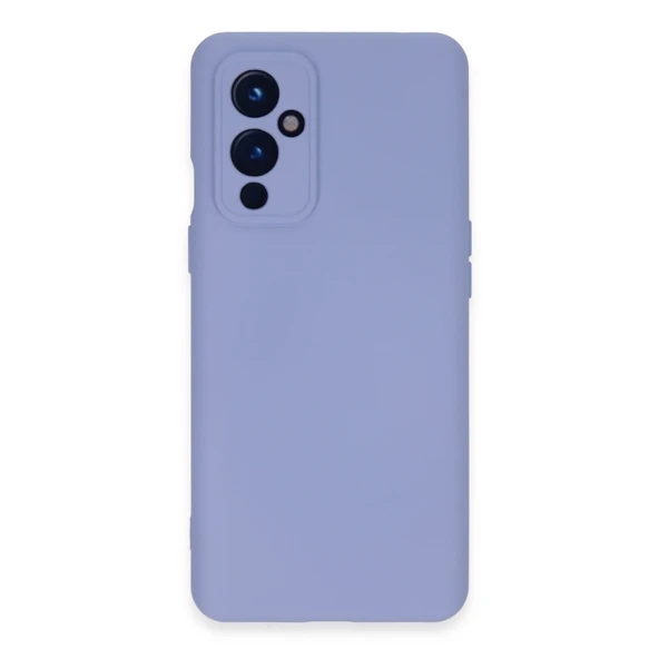 One Plus 9 Kılıf Nano İçi Kadife Silikon - Lila ürün görseli 1