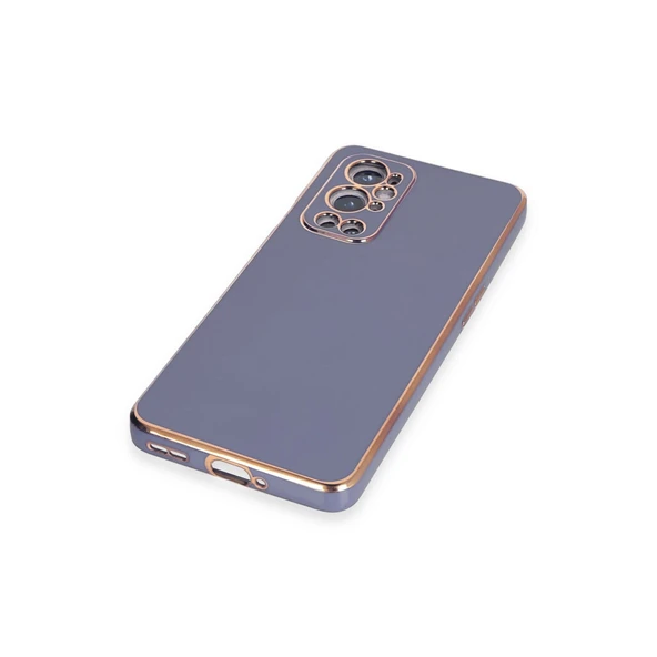One Plus 9 Pro Kılıf Volet Silikon - Mavi - Resim 4