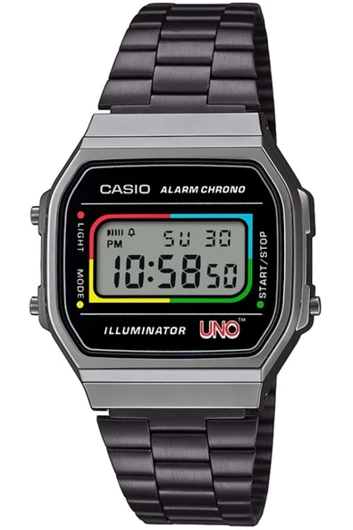 CASIO A168weuc-1Adr X UNO™ Retro Dijital Kol Saati ürün görseli 1