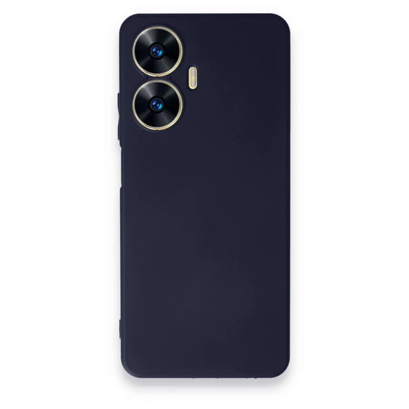 Realme C55 Kılıf First Silikon - Lacivert ürün görseli 1