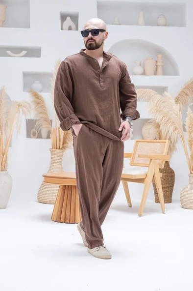 Gömlek Pantolon %100 Pamuk (Cotton) ürün görseli 1