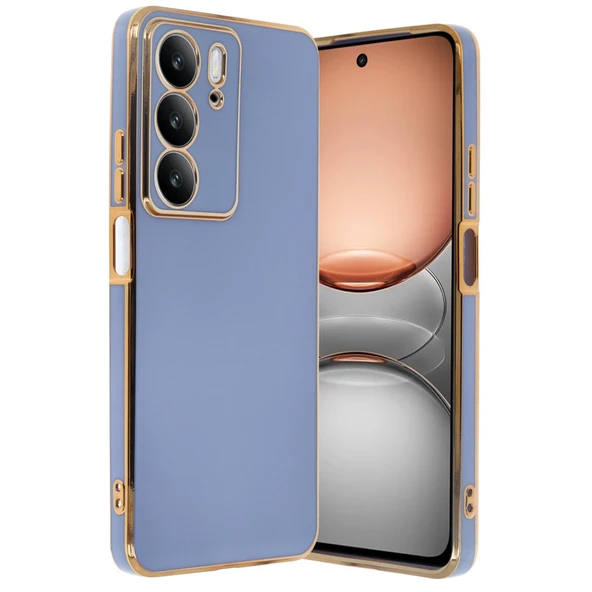 Realme C75 4g Kılıf Volet Silikon - Mavi ürün görseli 1
