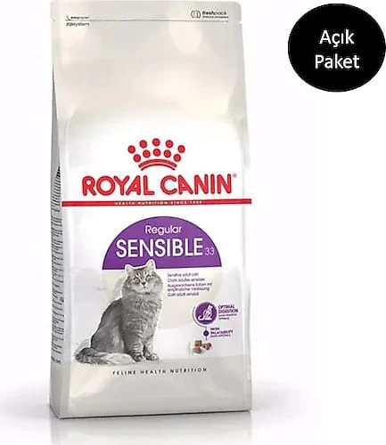 Royal Canin Sensible 33 10 kg Hassas Yetişkin Kedi Maması Açık Mama ürün görseli 1