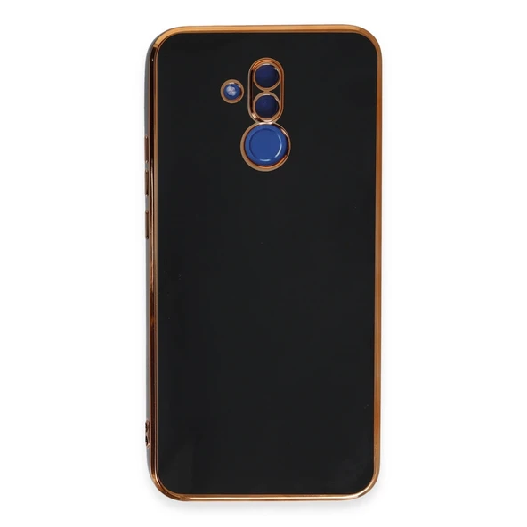 Huawei Mate 20 Lite Kılıf Volet Silikon - Siyah ürün görseli 1