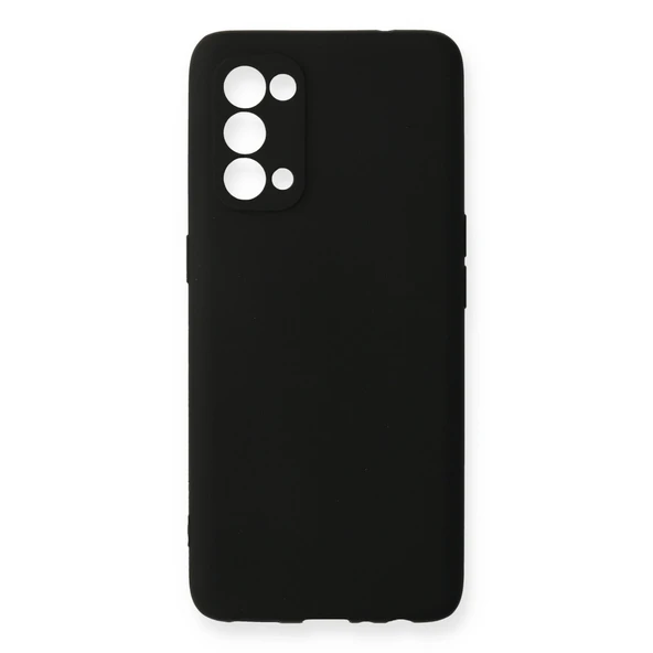 Oppo Reno 5 Pro Kılıf First Silikon - Siyah ürün görseli 1