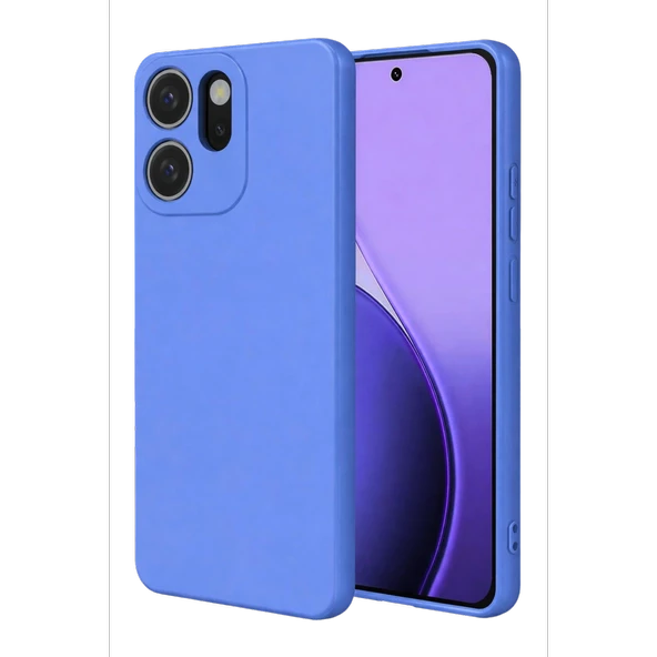 Oppo Reno 14f First Silikon - Mavi ürün görseli 1