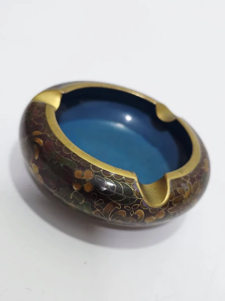 Antika Cloisonne Küllük 020 - Resim 2