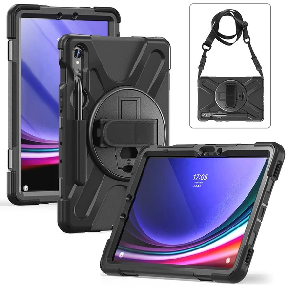 Galaxy Tab S10 Lite Zore Defender Tablet Silikon - Resim 4