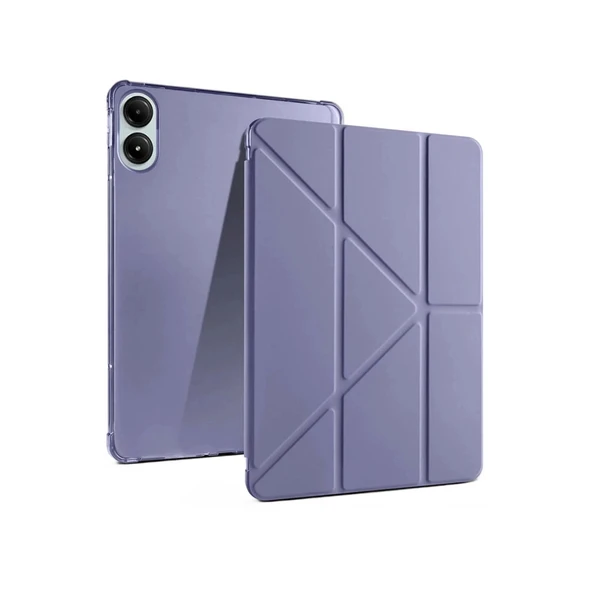 Xiaomi Redmi Pad Pro 12.1 Kılıf Kalemlikli Mars Tablet Kılıfı - Lavender ürün görseli 1