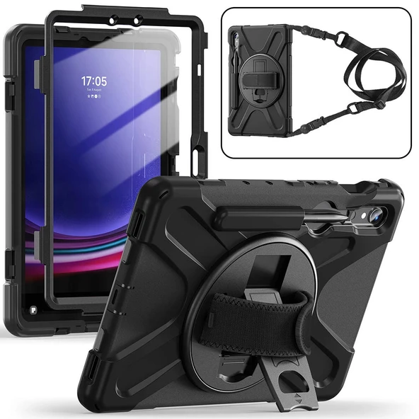 Galaxy Tab S10 Lite Zore Defender Tablet Silikon - Resim 10