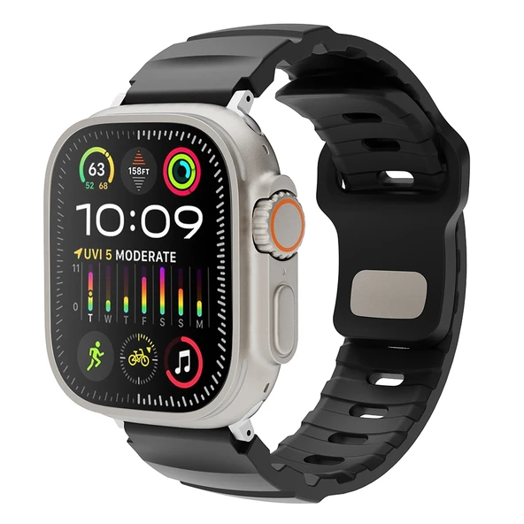 Apple Watch 7 45mm Zore KRD-143 Silikon Kordon ürün görseli 1