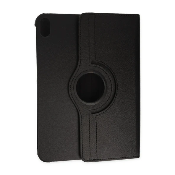 Apple iPad 2022 10.9 (10.nesil) Kılıf 360 Tablet Deri Kılıf - Siyah ürün görseli 1