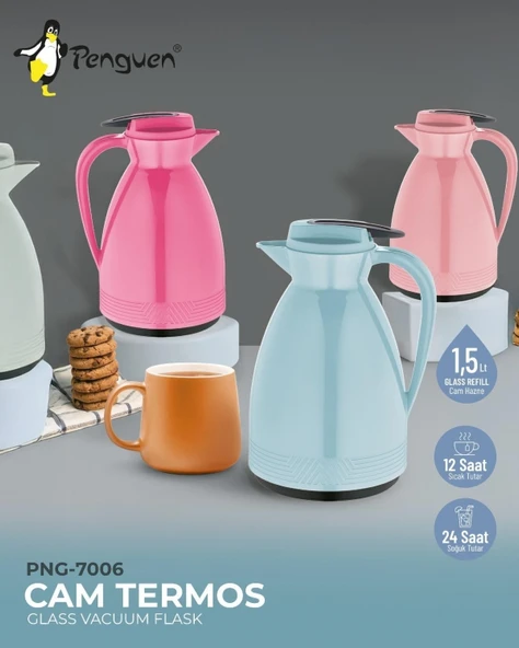 PNG-7006 Cam Termos 1,5 Litre - Resim 3