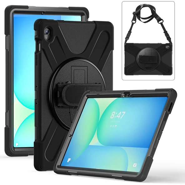 Galaxy Tab S10 FE Plus Zore Defender Tablet Silikon - Resim 4