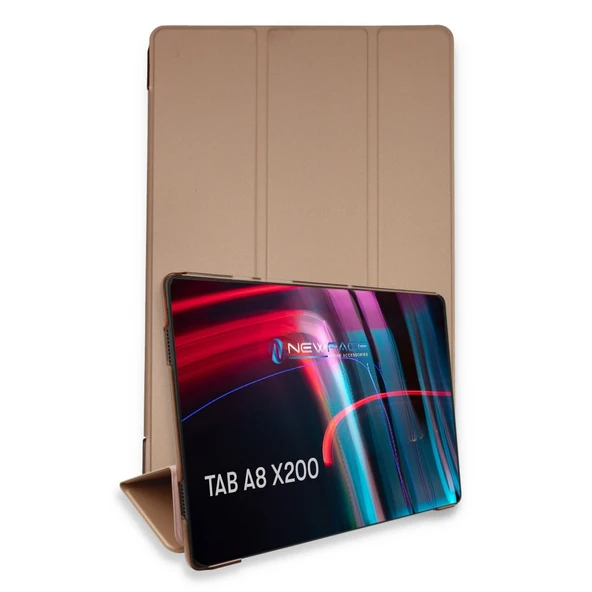 Samsung Galaxy X200 Tab A8 10.5 Kılıf Tablet Smart Kılıf - Rose Gold ürün görseli 1