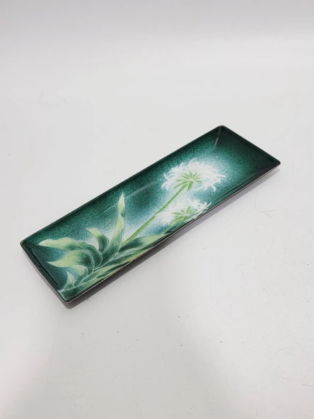 Antika Cloisonne Kalem Tepsisi 24x8,5cm 027 ürün görseli 1