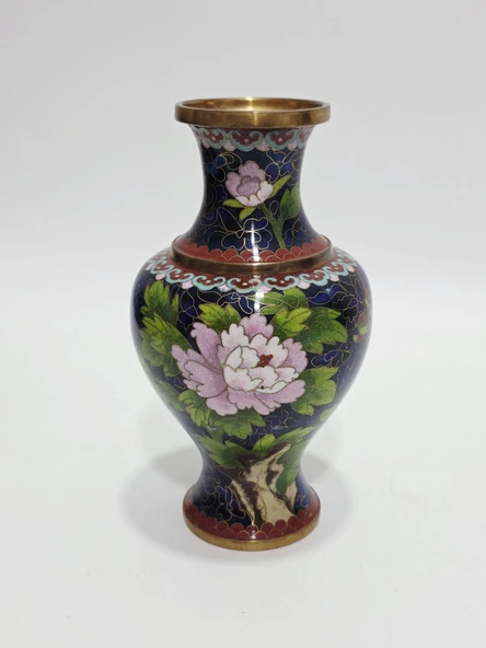 Antika Cloisonne Mini Vazo 20,50cm 018 ürün görseli 1