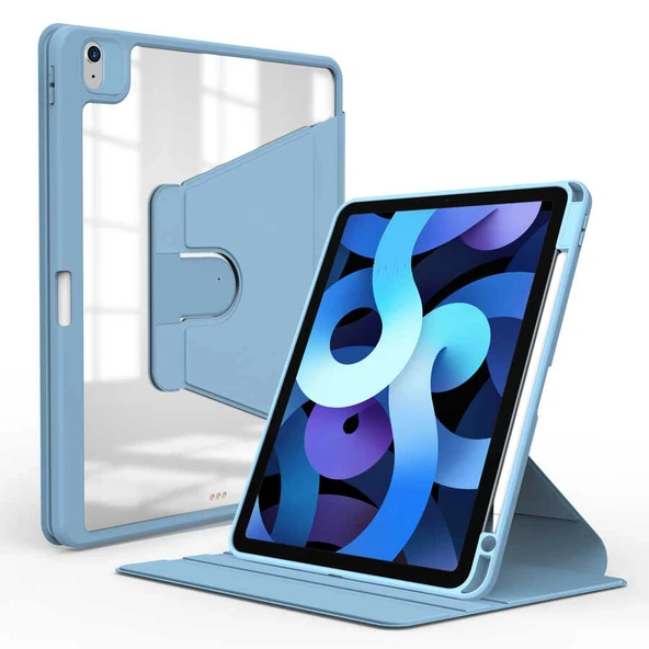 Apple iPad 11.Nesil 2025 Kılıf Zore Nayn Dönebilen Standlı Kılıf ürün görseli 1