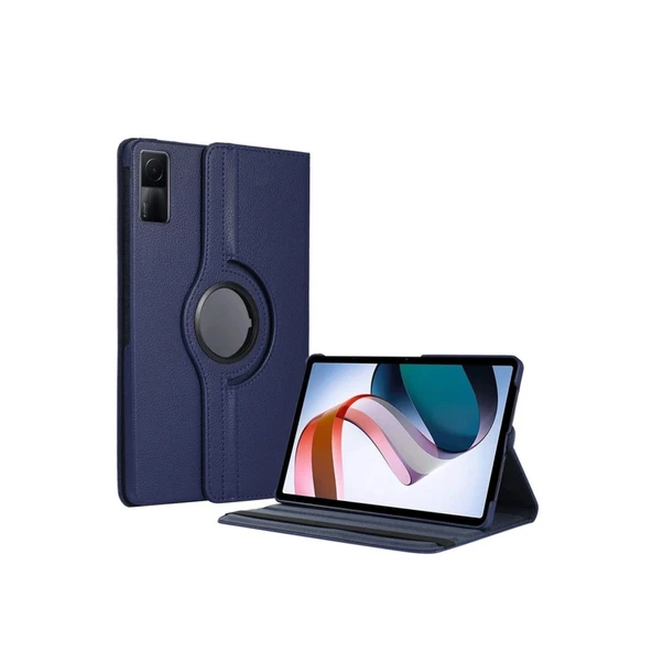 Xiaomi Redmi Pad Se 4g Kılıf 360 Tablet Deri Kılıf - Lacivert ürün görseli 1