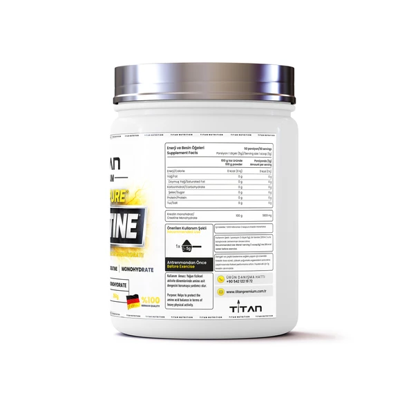 Titan Premium Creapure 250gr-aromasız - Resim 3