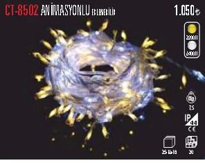CT-8502 ANİMASYONLU LED IŞIK ürün görseli 1