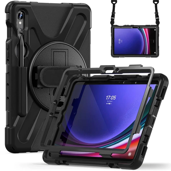 Galaxy Tab S10 Lite Zore Defender Tablet Silikon - Resim 7