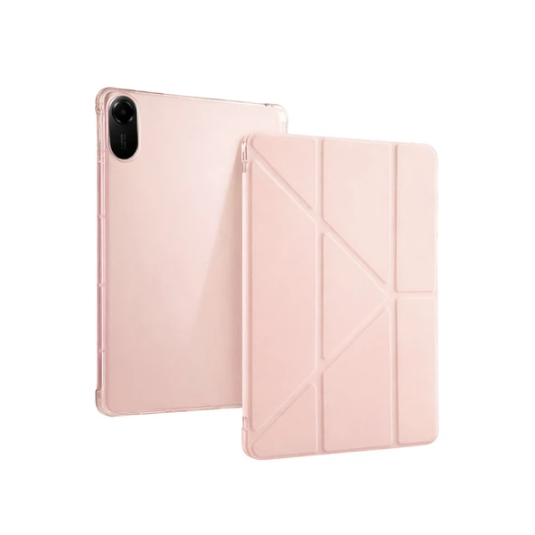 Xiaomi Redmi Pad 2 Kalemlikli Mars Tablet Kılıfı - Rose Gold ürün görseli 1