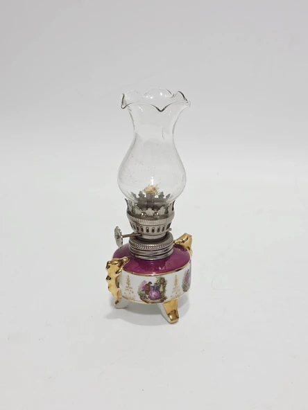 Limoges Antika Porselen Gaz Lambası 021 ürün görseli 1
