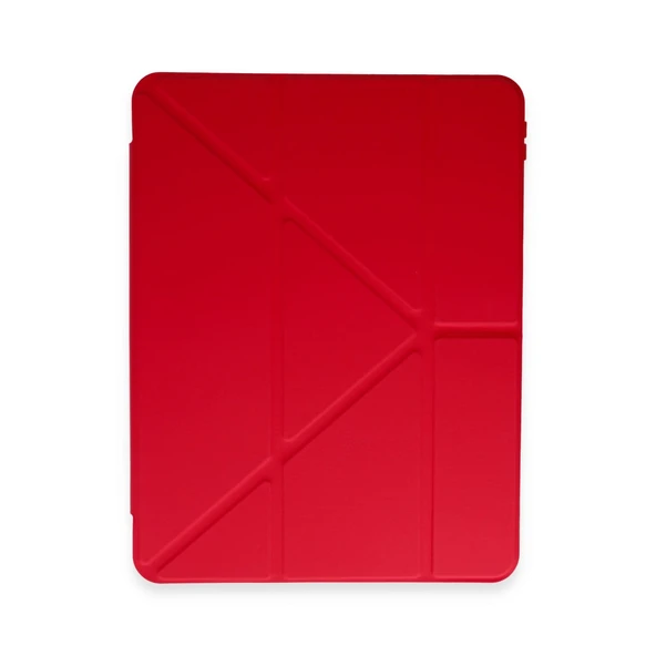 Xiaomi Pad 6 Kılıf Kalemlikli Mars Tablet Kılıfı - Kırmızı ürün görseli 1