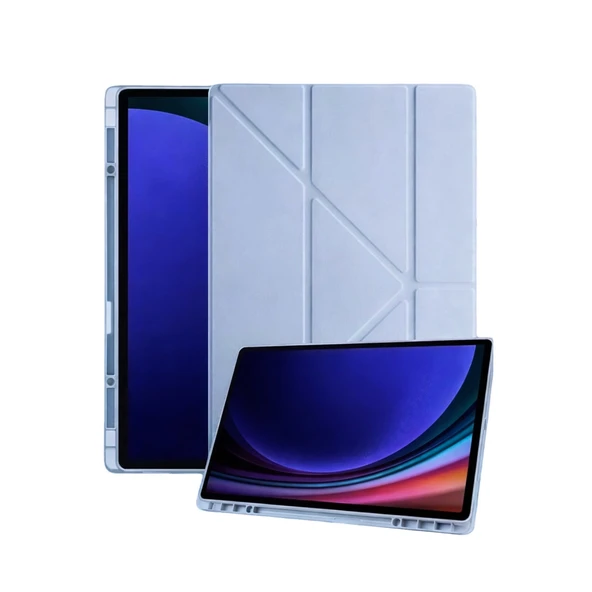 Samsung Galaxy X730 Tab S11 Kalemlikli Mars Tablet Kılıfı - Mavi ürün görseli 1