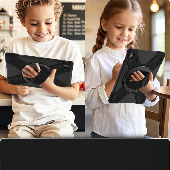 Galaxy Tab S10 FE Plus Zore Defender Tablet Silikon - Resim 6