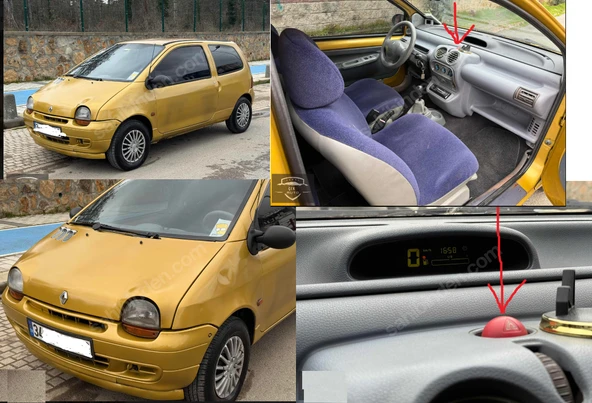 Renault Twingo Flaşör Anahtarı Flaşör Düğmesi Flaşör Butonu RENO TWINGO 7700822444 ithal ürün görseli 1