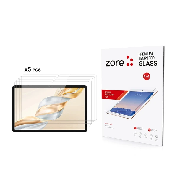 Honor Pad X9A Zore 5in1 Tablet Temperli Cam Ekran Koruyucu ürün görseli 1